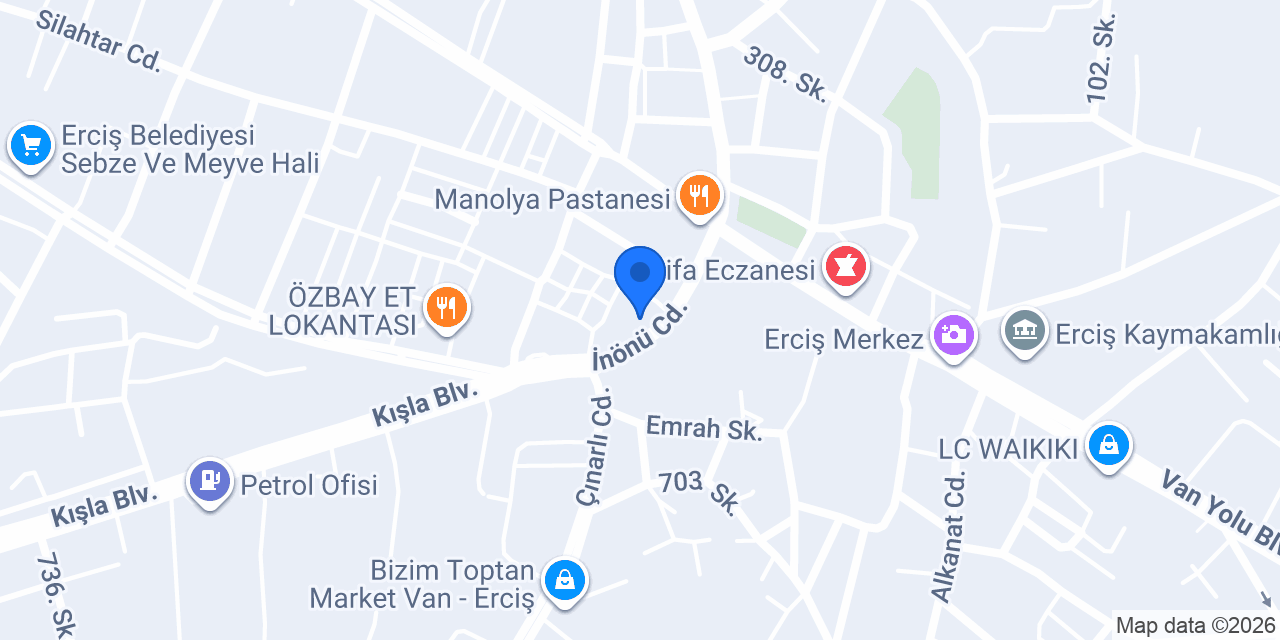 Lavanta Eczanesi konumu
