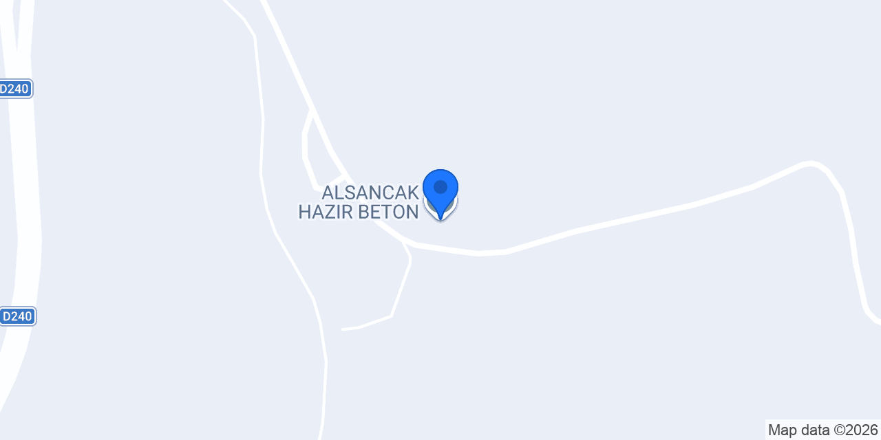 ALSANCAK HAZIR BETON konumu