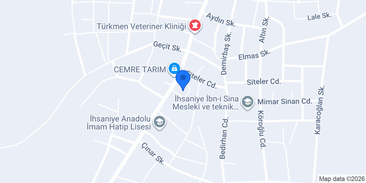 Tapu Müdürlüğü konumu