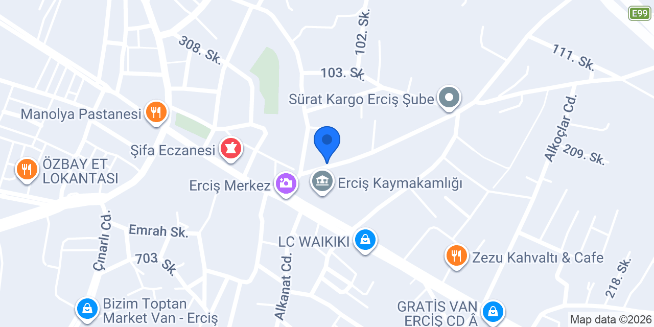 Yağmur Kuru Temizleme konumu