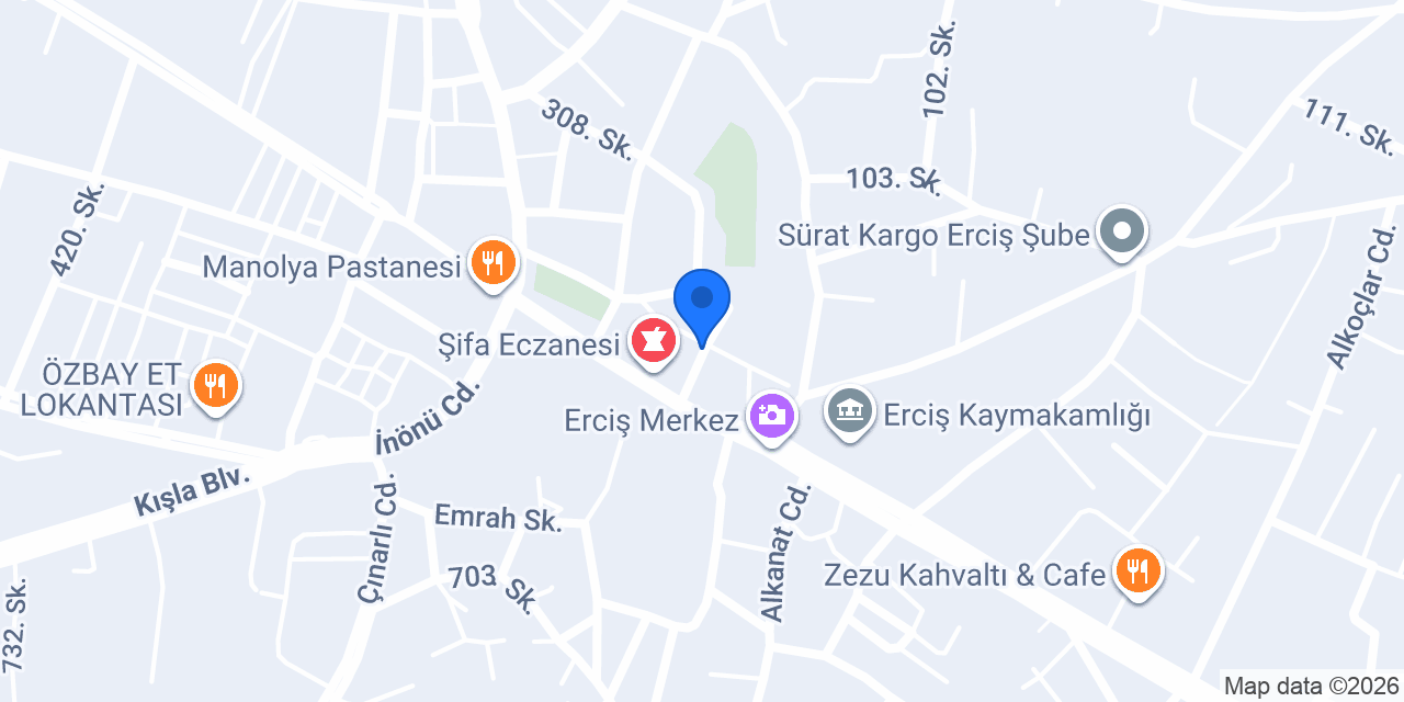 Hacıoğlu Lahmacun Pide ve Kebap Salonu konumu