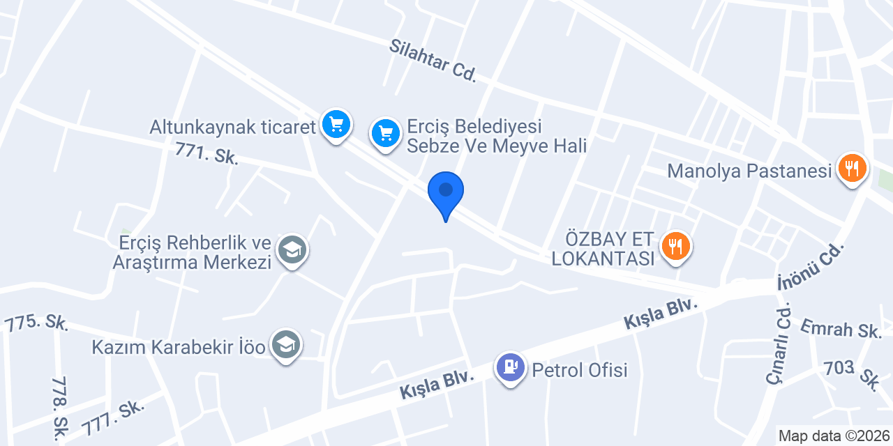 Erciş Ticaret Ve Sanayi Odası konumu