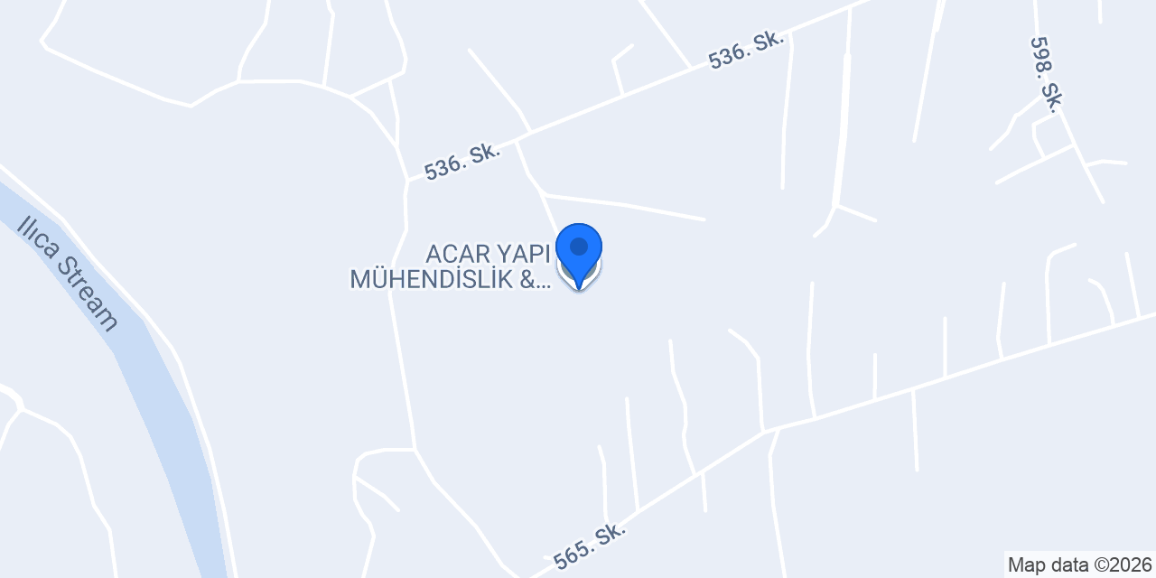 ACAR YAPI MÜHENDİSLİK & MİMARLIK konumu