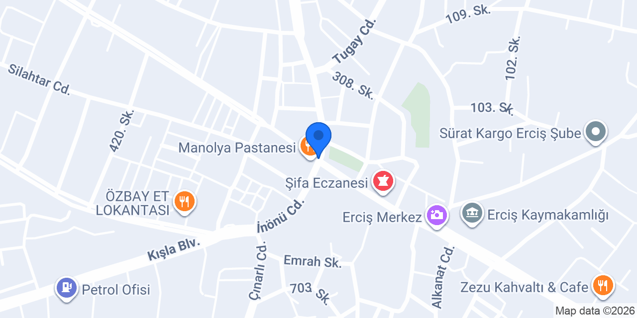 Erciş İlçe Müftülüğü konumu