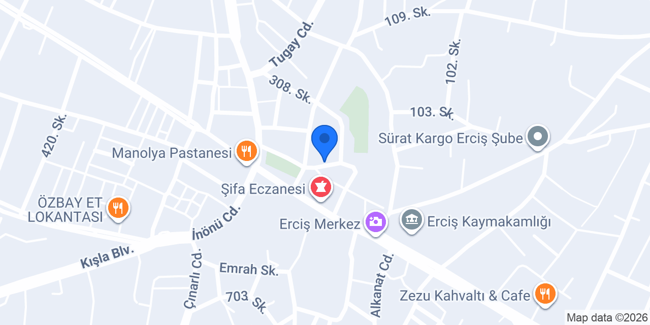 Aksu Ticaret Hırdavat & Nalbur konumu