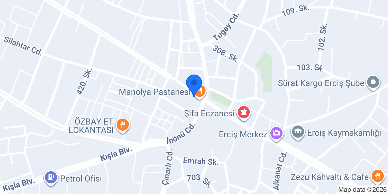 Demirdağ Mobilya konumu