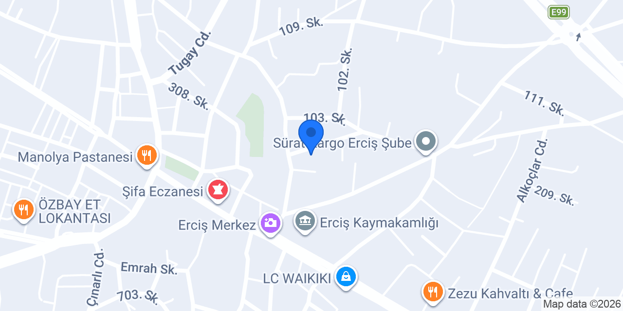 YASİR TİCARET İNŞAAT konumu