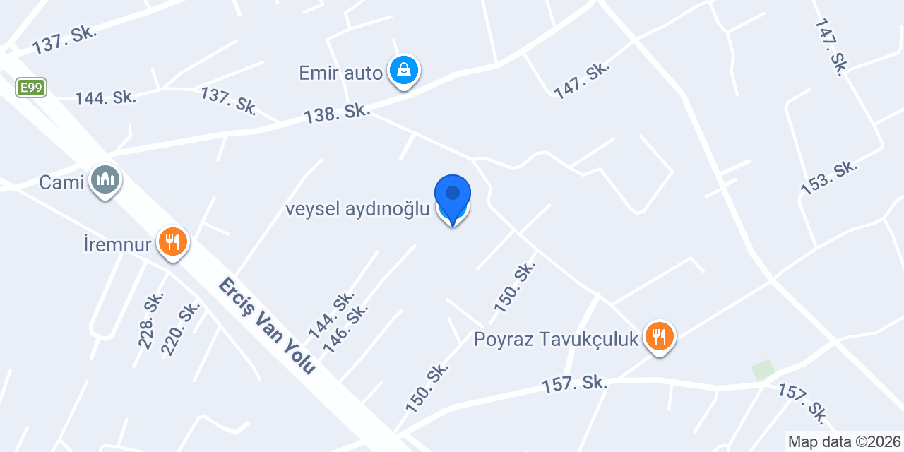 Erciş Vergi Dairesi konumu