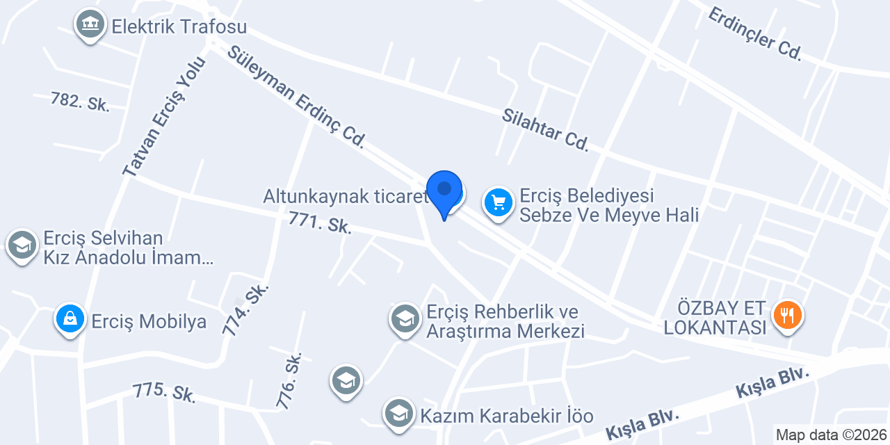 Altunkaynak ticaret konumu