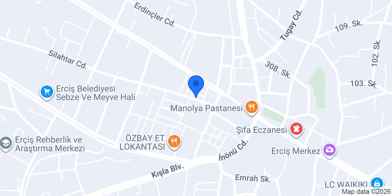Papatya iletişim Erciş konumu