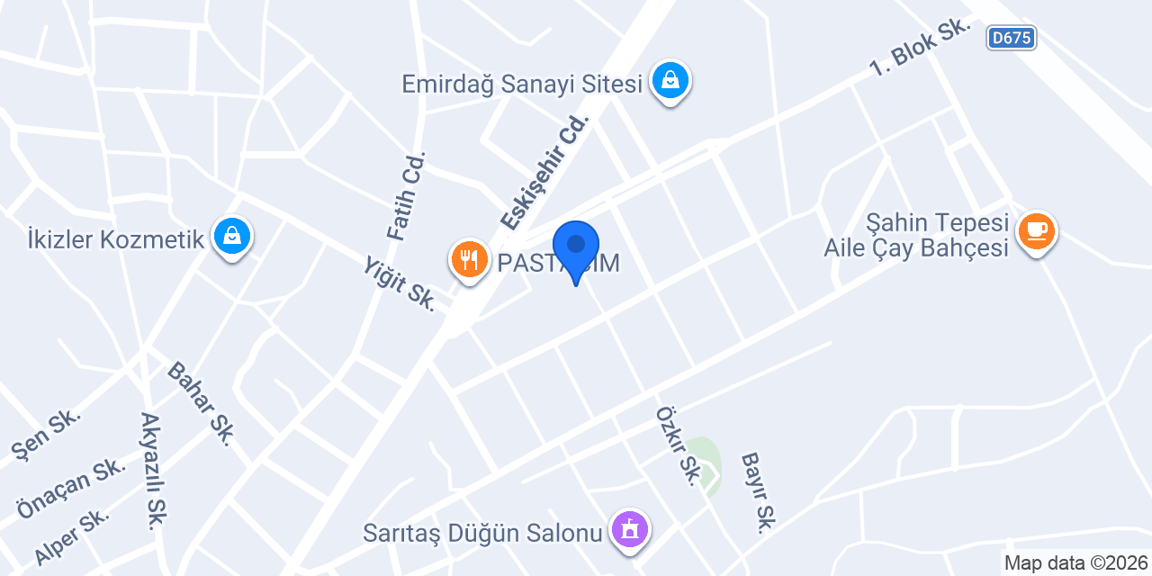 Adem oto konumu