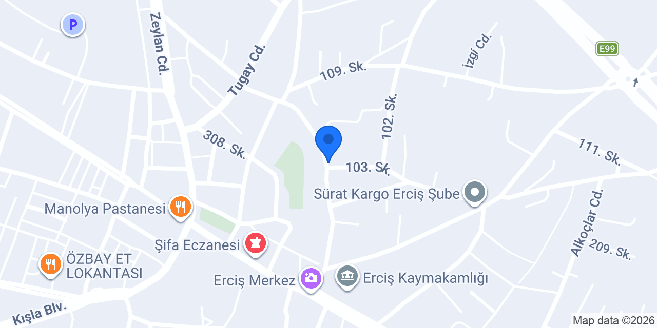 BİZİM TÜTÜN& NARGİLE ERCİŞ konumu