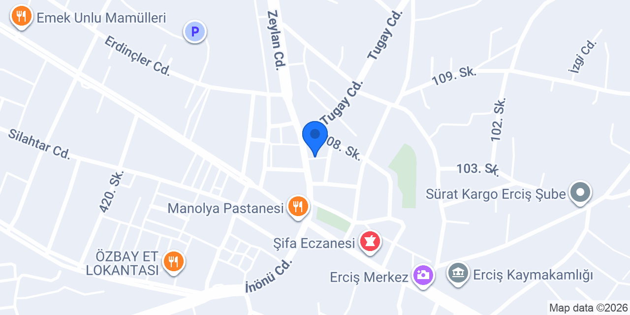 Engin Eczanesi konumu