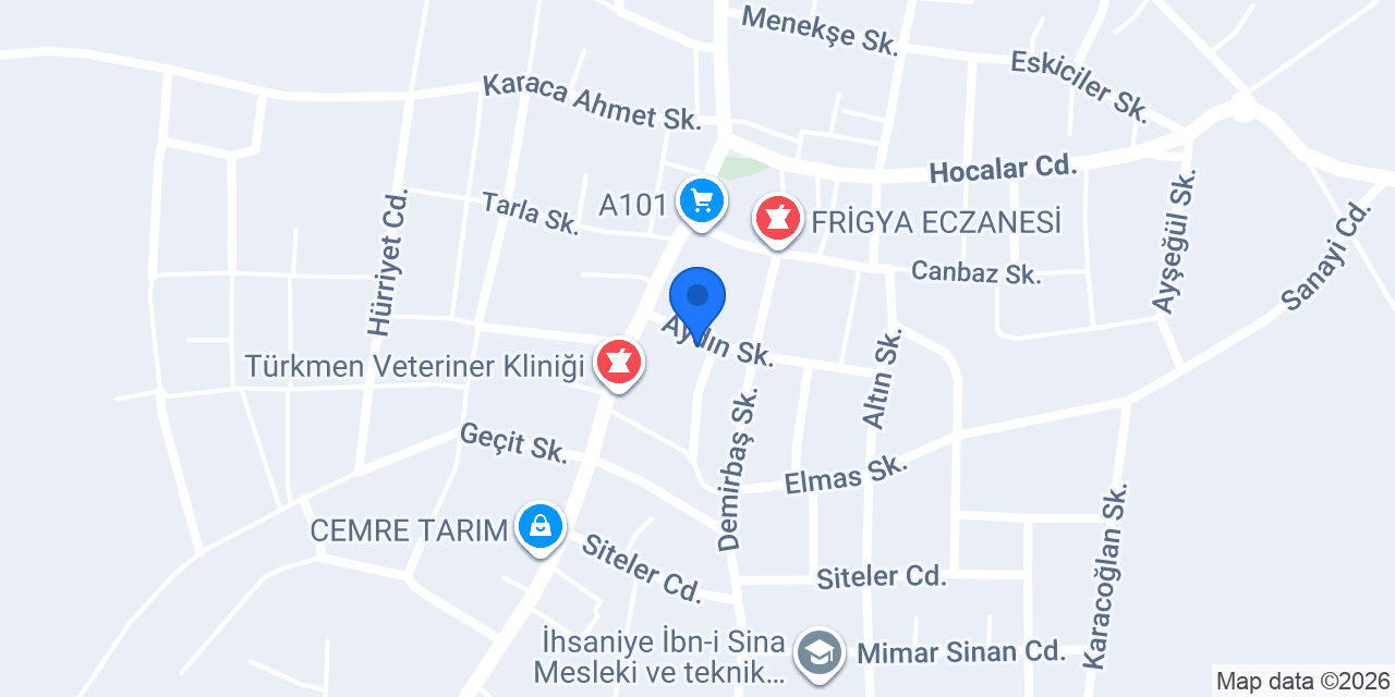 Ebruli Bayan Kuaför Salonu konumu