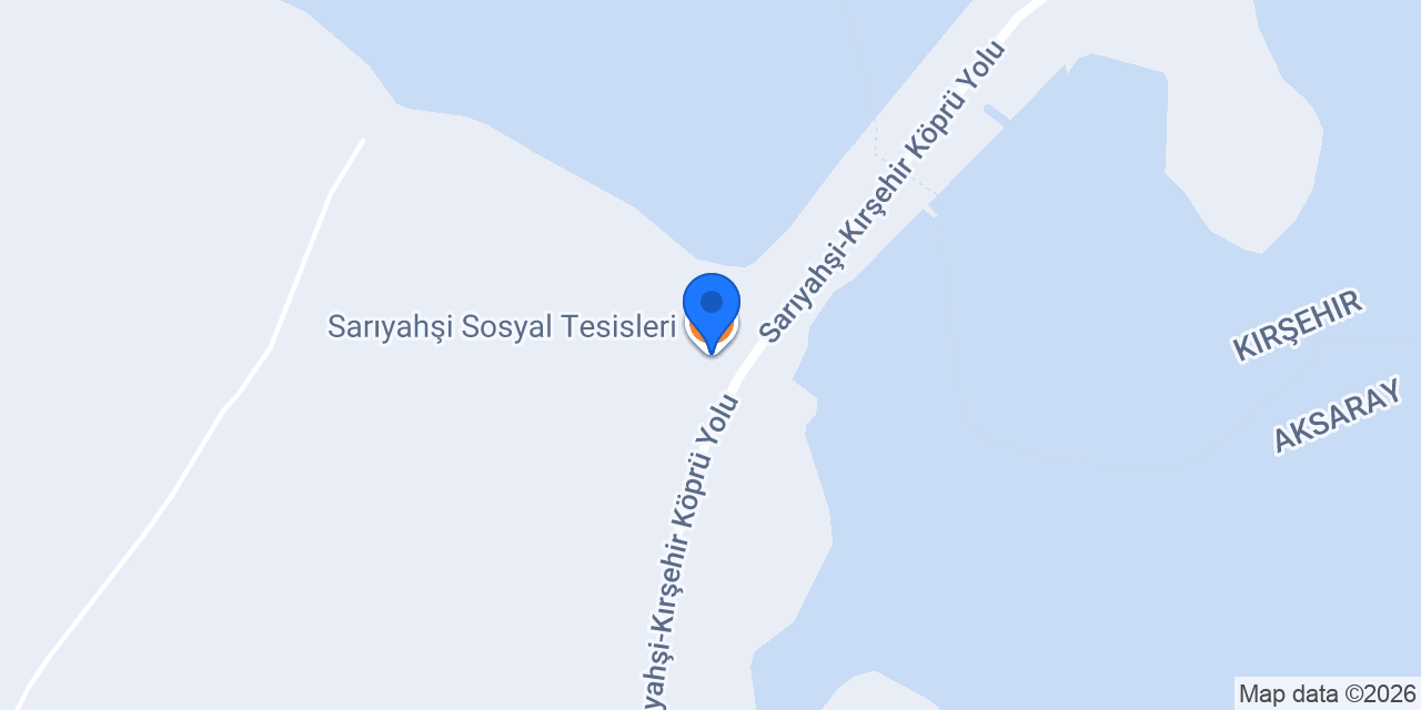 Sarıyahşi Sosyal Tesisleri konumu