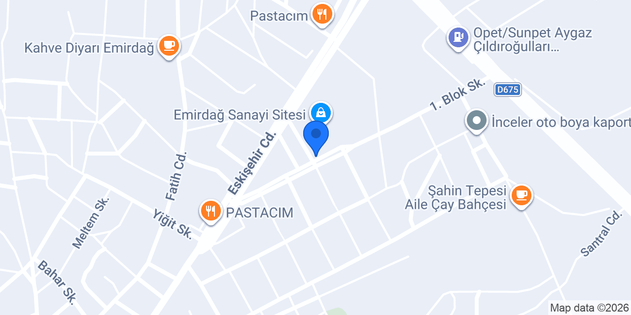 Kökten pide Lahmacun konumu