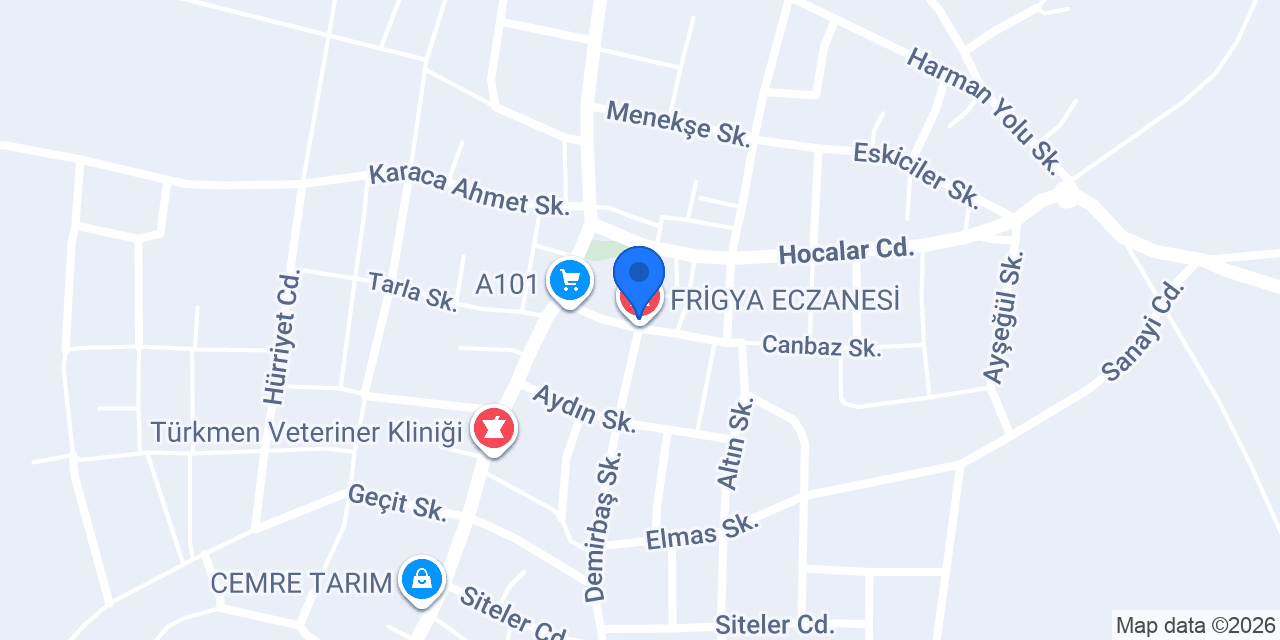 Furkan Pide Salonu konumu