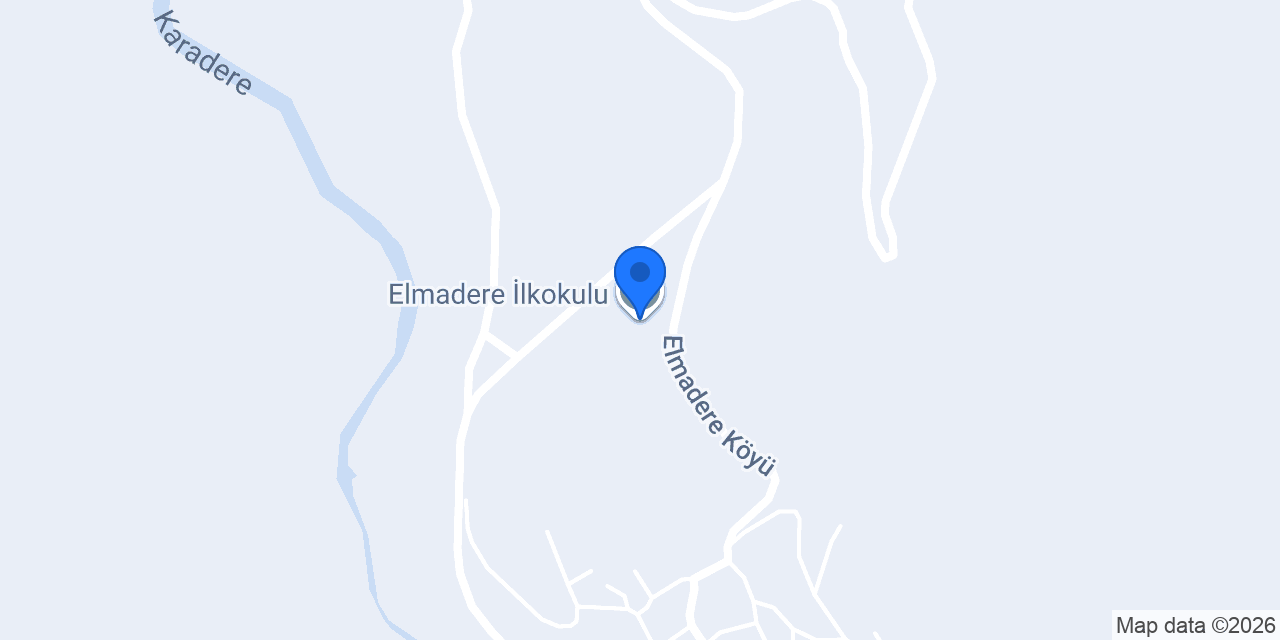 Elmadere İlkokulu konumu