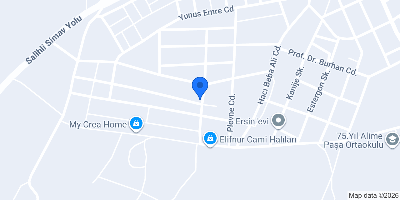 Gümüşdere Yün Halı konumu