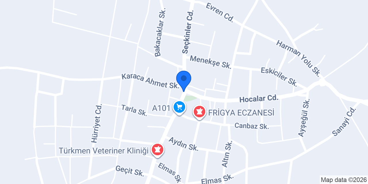 Meze İstasyon konumu