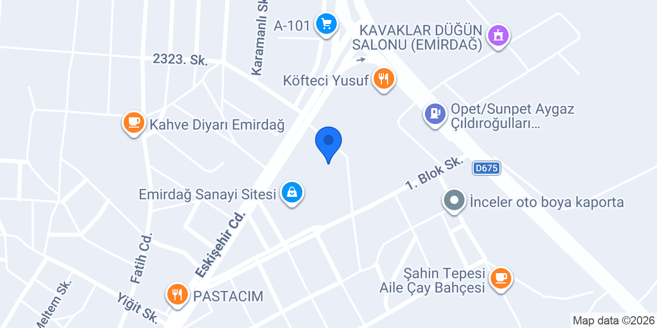 MADİDA OTOMOTİV konumu