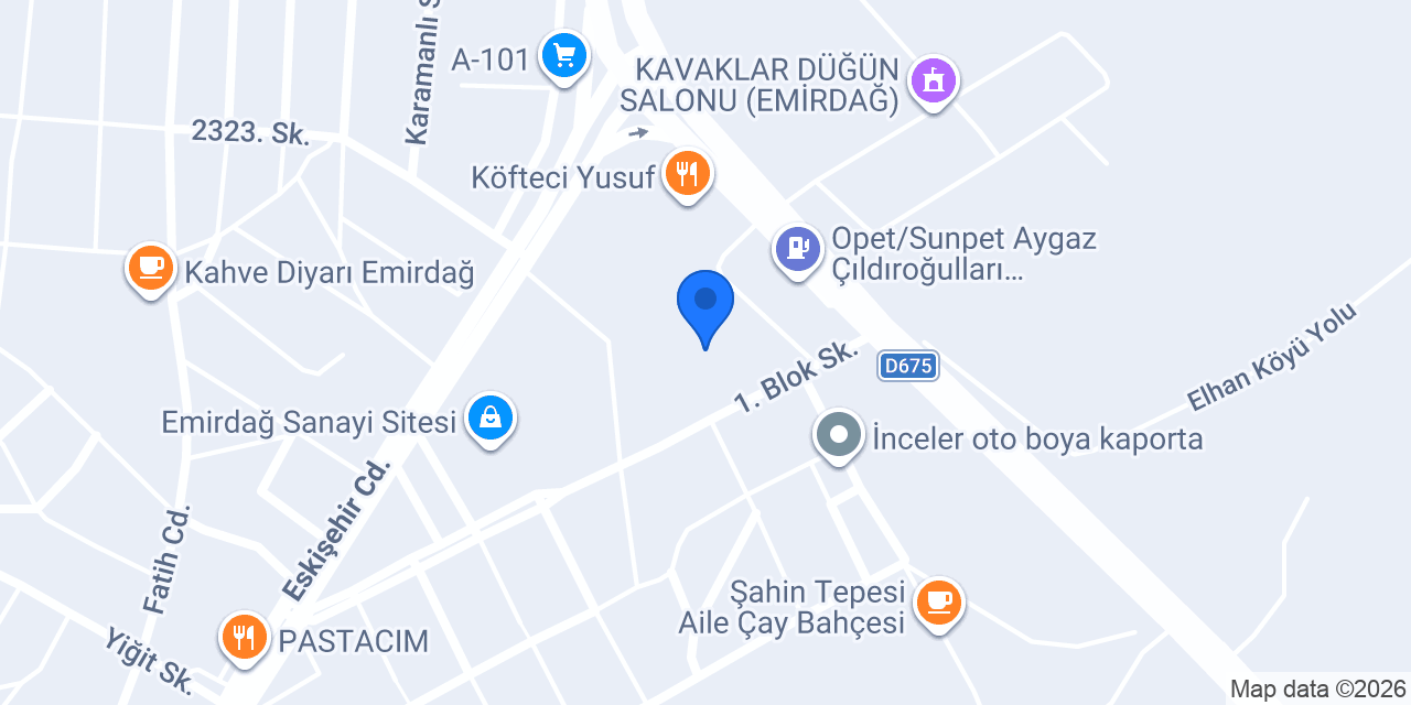 UGR OTOMOTİV konumu