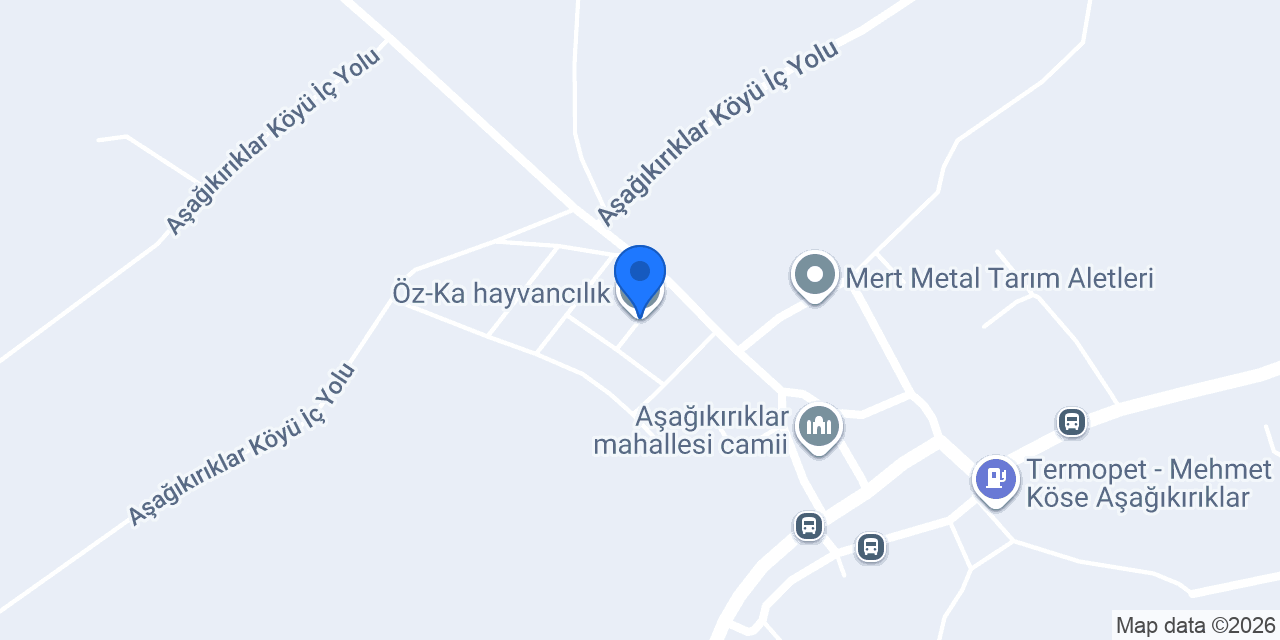 Öz-Ka hayvancılık konumu