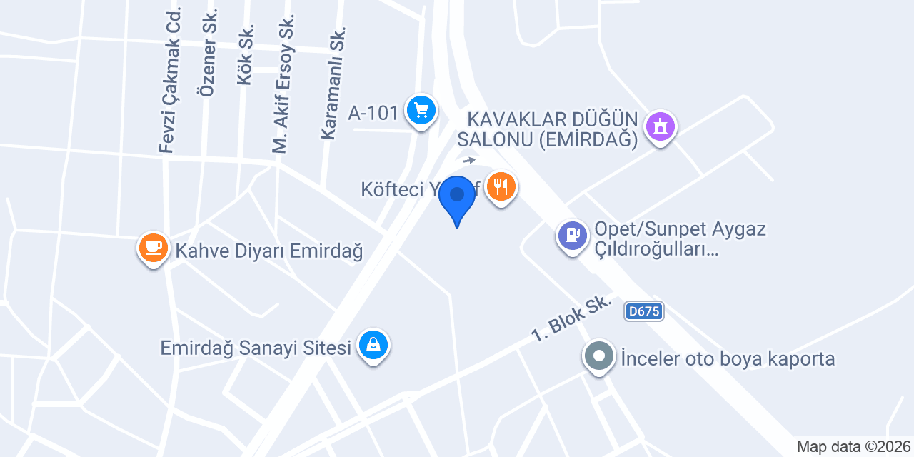 Lüks Aksel Seyahat konumu