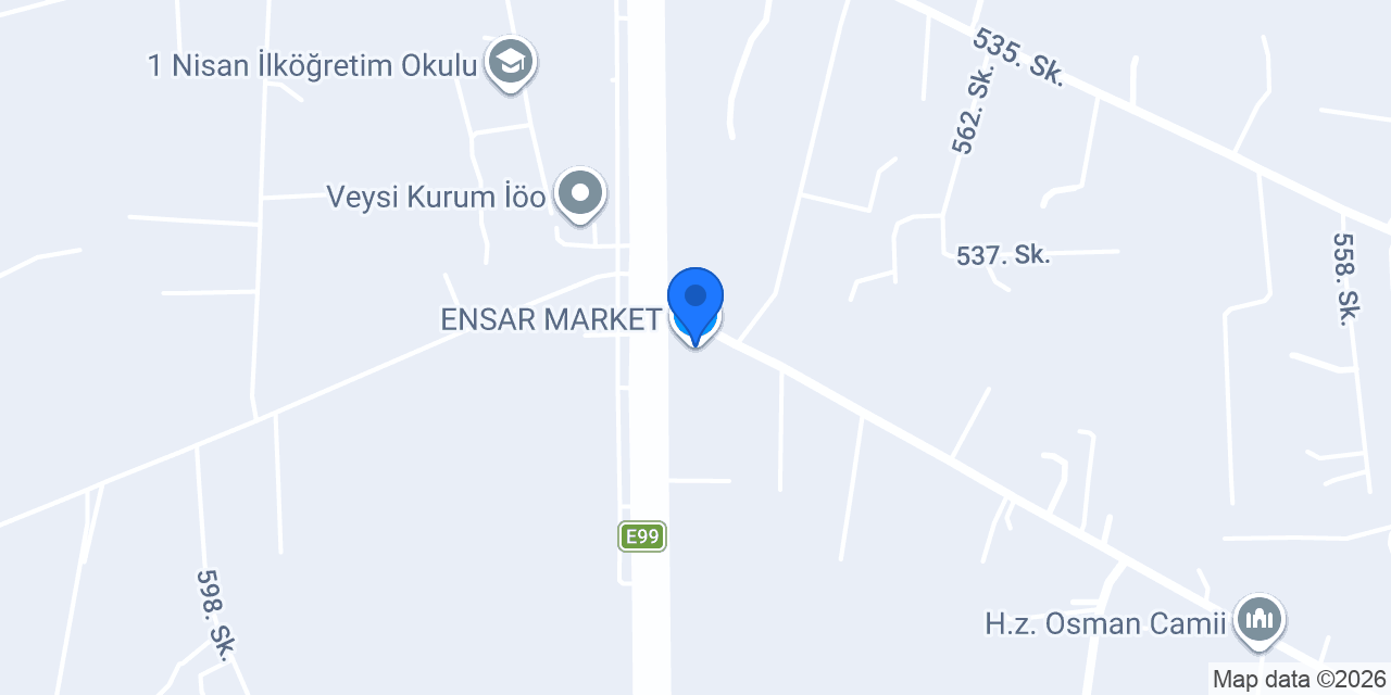 ENSAR MARKET konumu