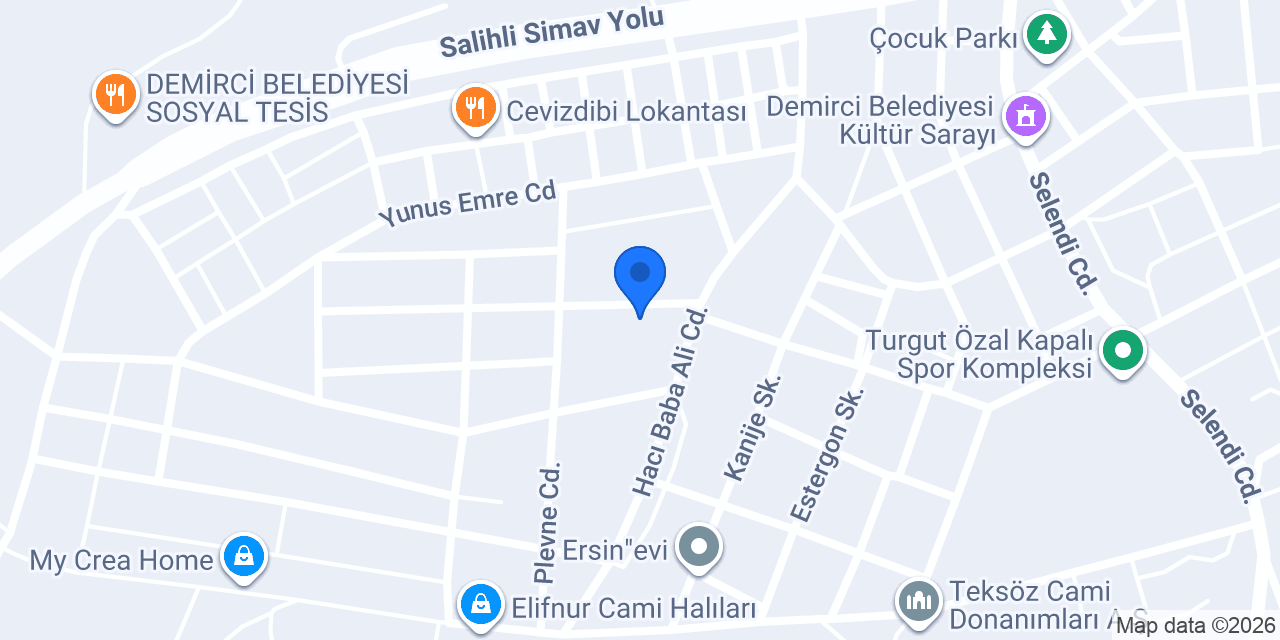 Kalida Halı konumu