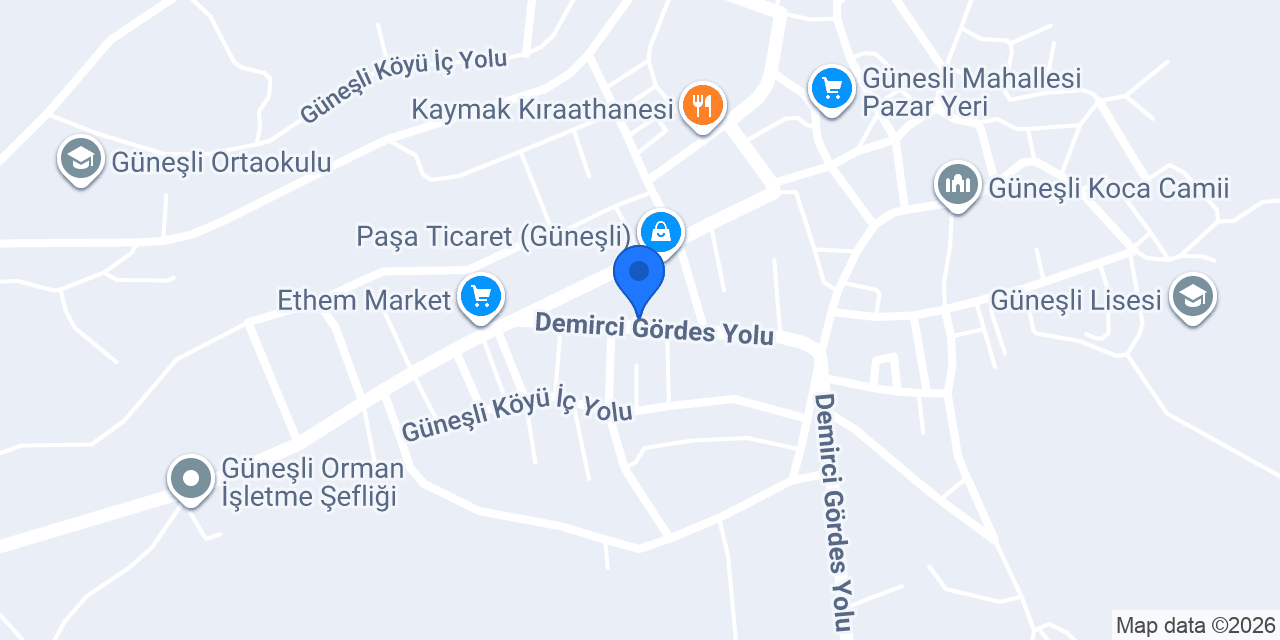 Güneşli Şifa Eczanesi konumu