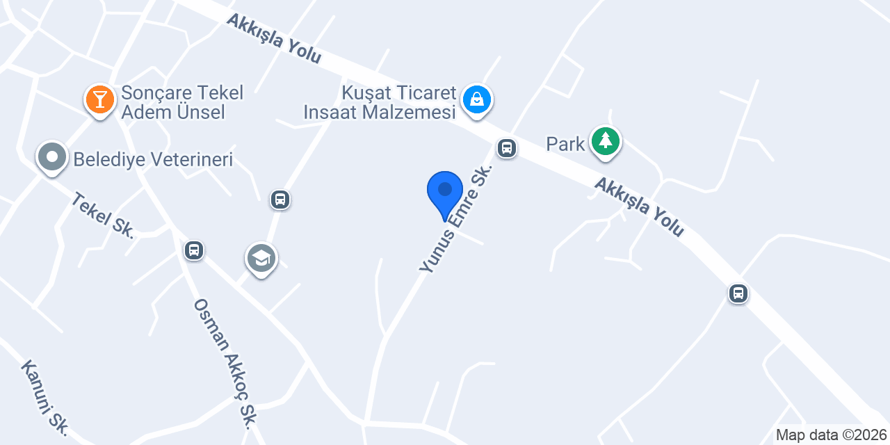 Çiftlik Aile Sağlığı Merkezi konumu