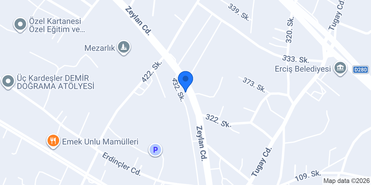 Nadiroğlu OTOPRATİK konumu