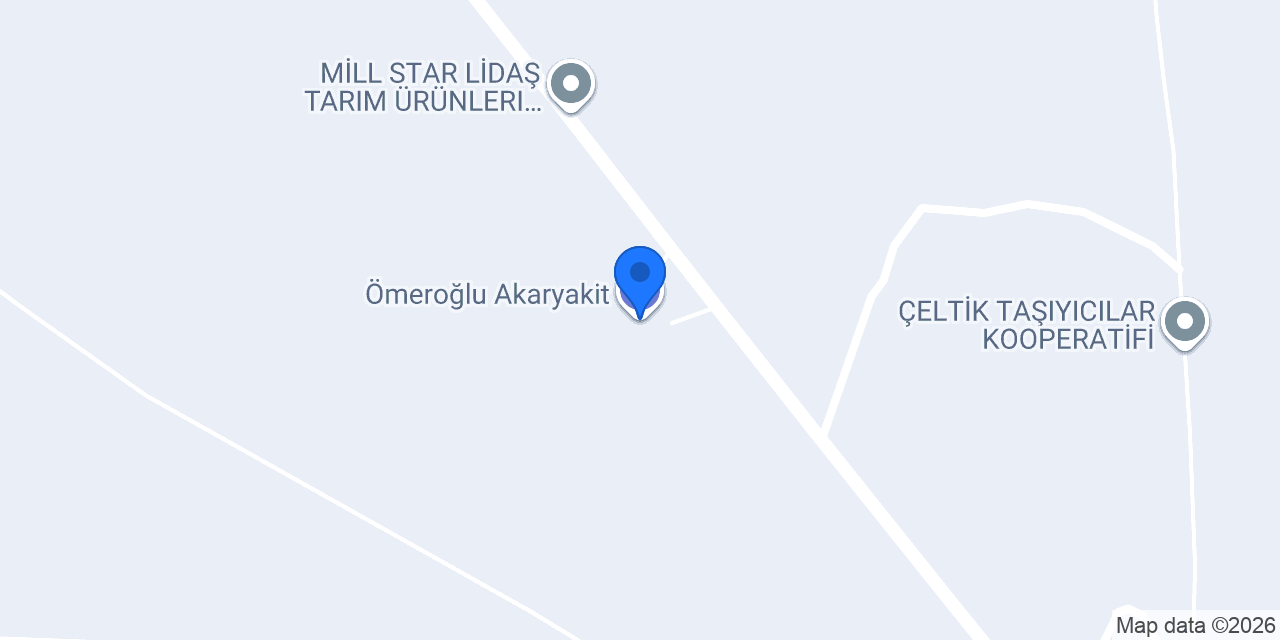 Ömeroğlu Akaryakit konumu