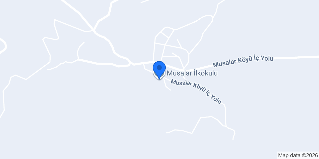 Musalar İlkokulu konumu