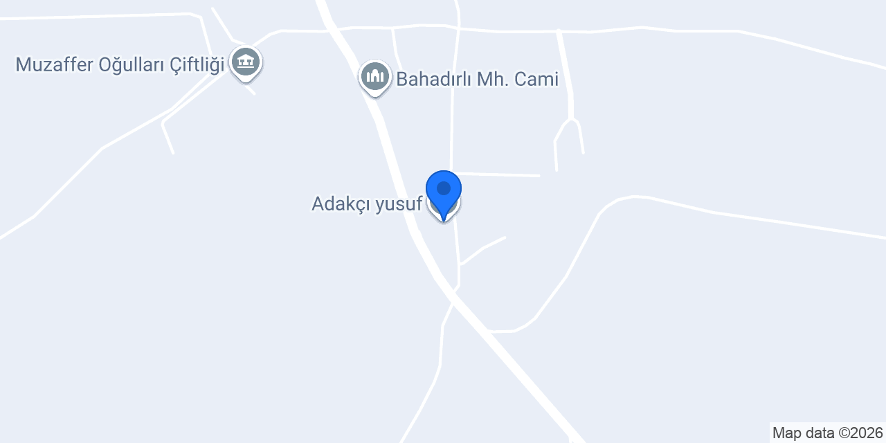 Adakçı yusuf konumu