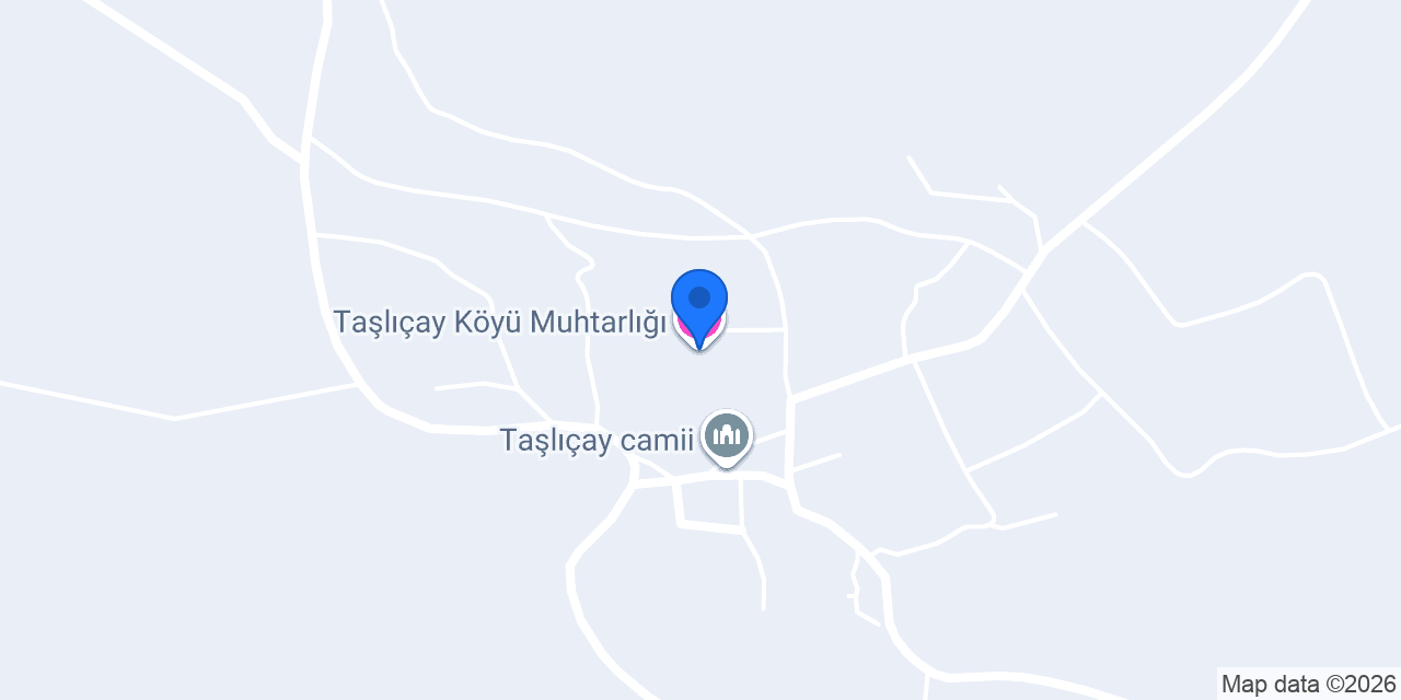 Taşlıçay Köyü Muhtarlığı konumu