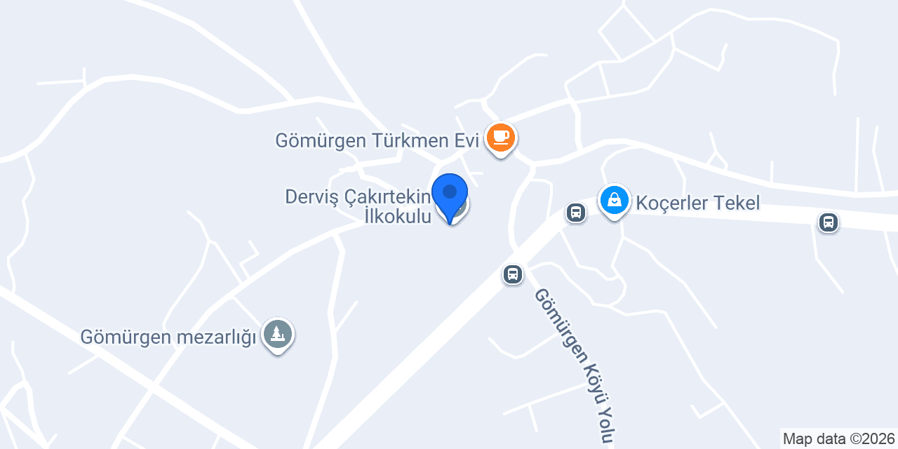 Derviş Çakırtekin İlkokulu konumu