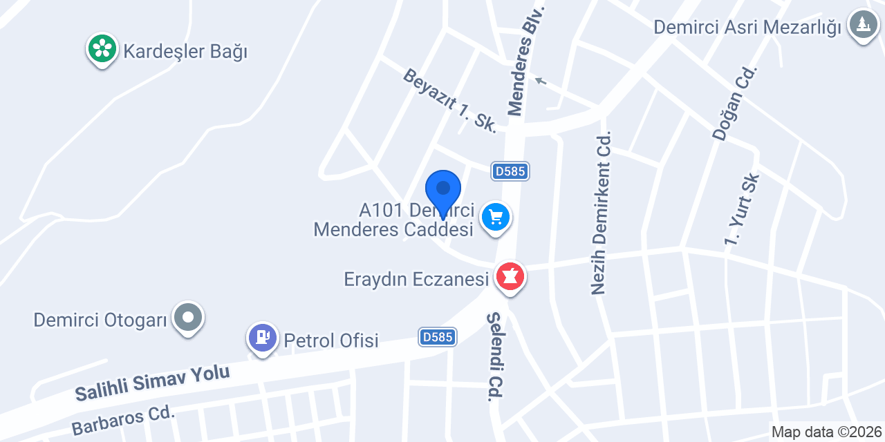 Hacıoğlu Traktör Motorlu Araçlar Galeri konumu