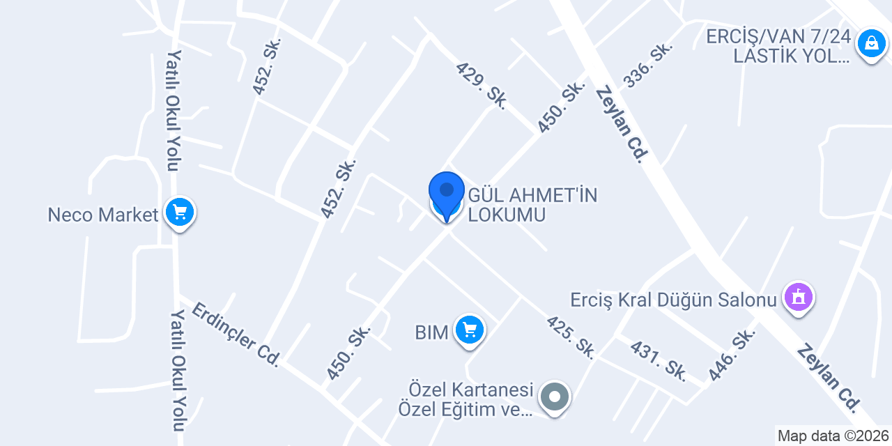 GÜL AHMET’İN LOKUMU konumu