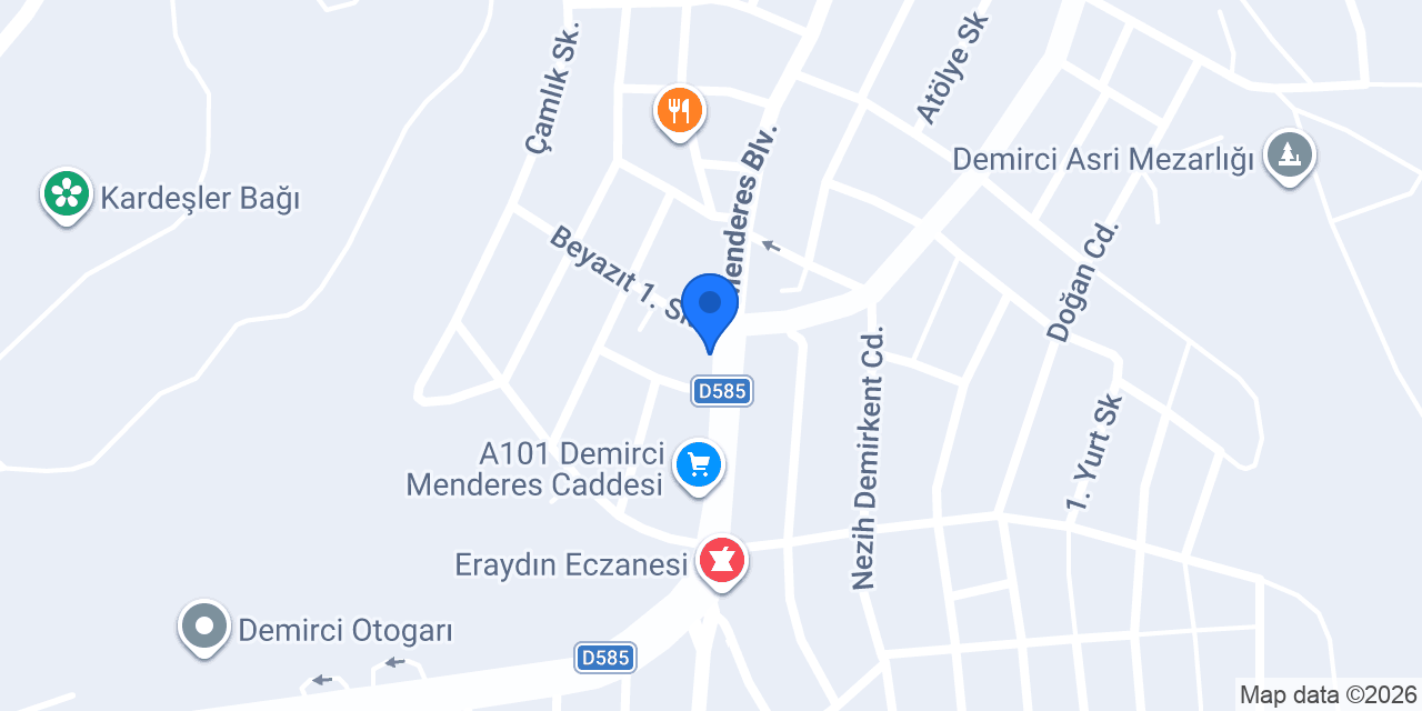 Saray Pastane cafe konumu