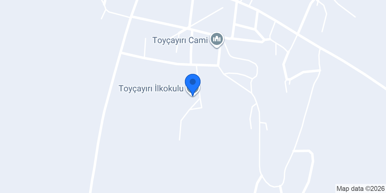Toyçayırı İlkokulu konumu
