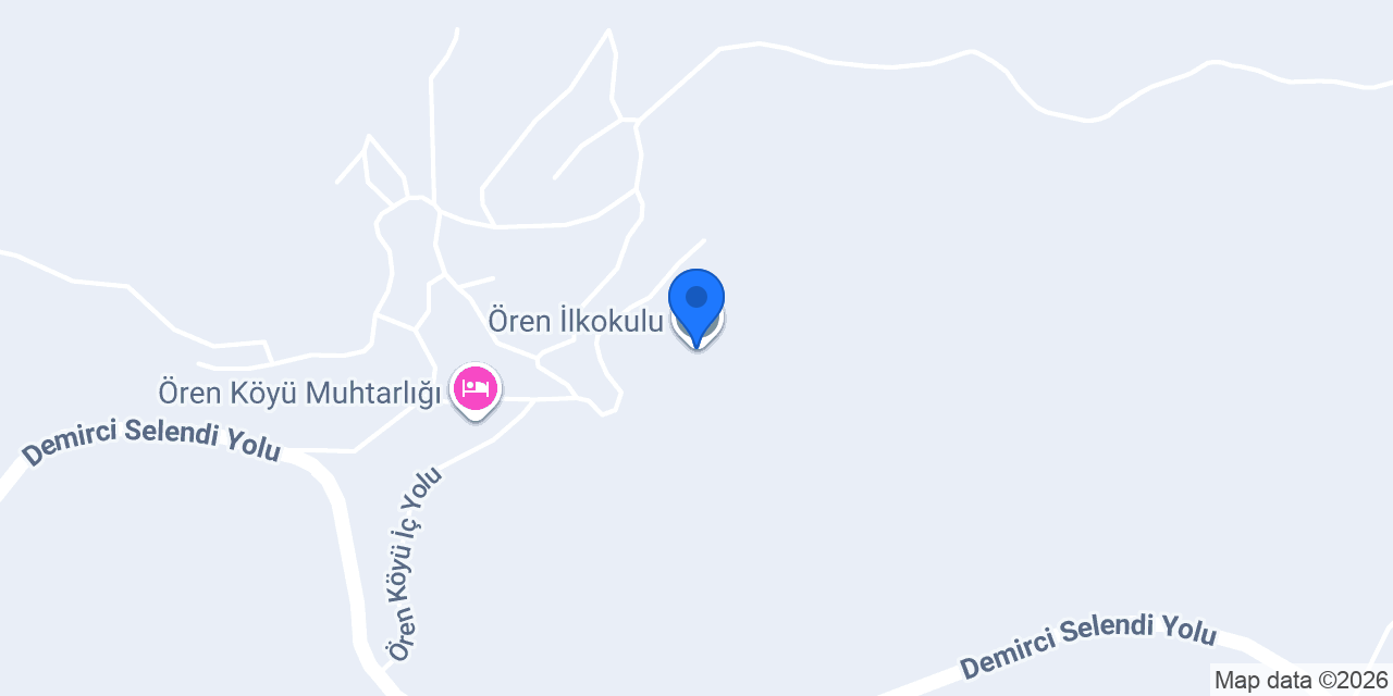 Ören İlkokulu konumu