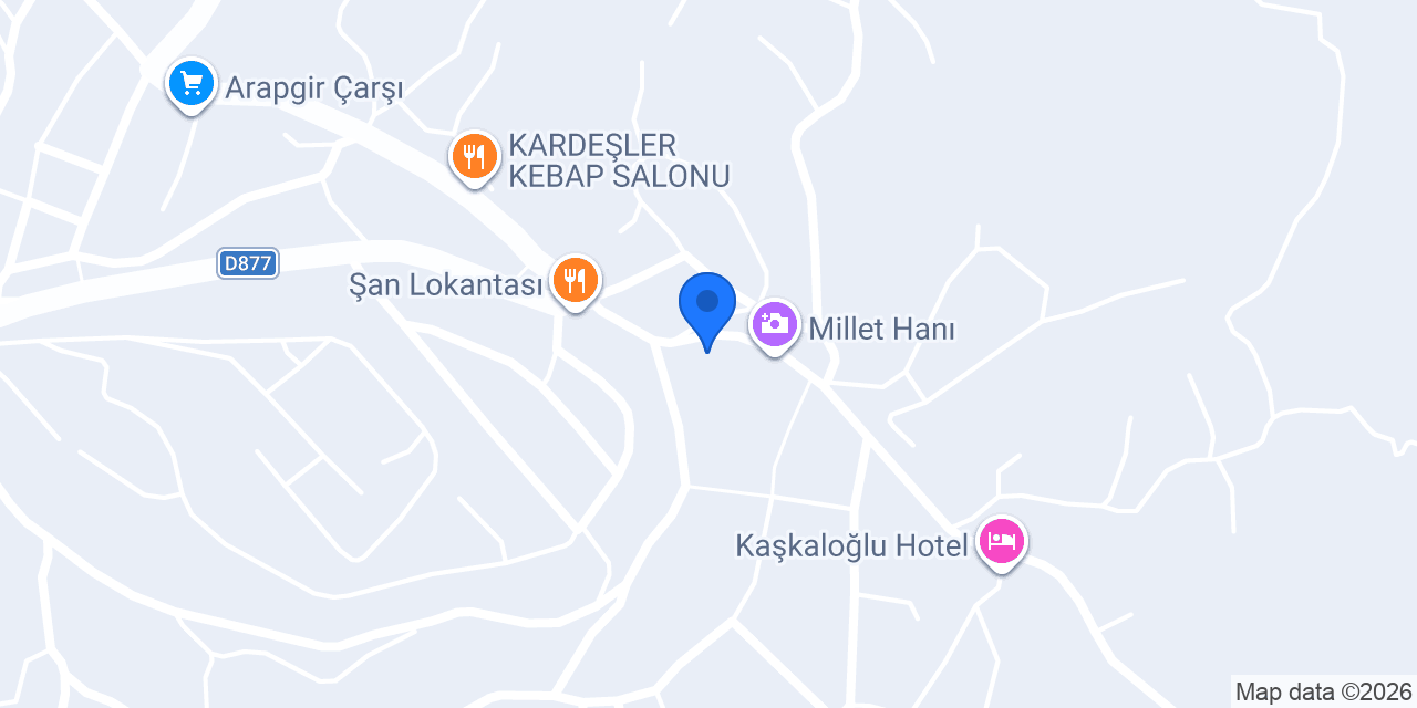 Arapgir Yöresel konumu