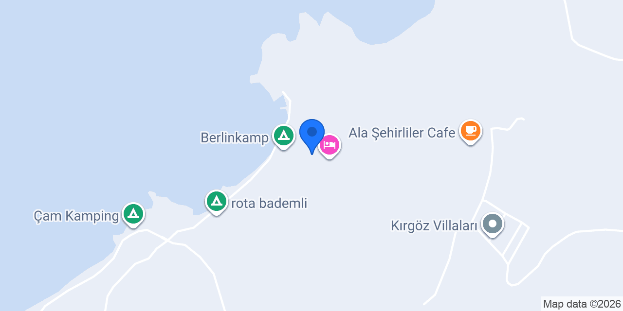 orsa çadır otel konumu