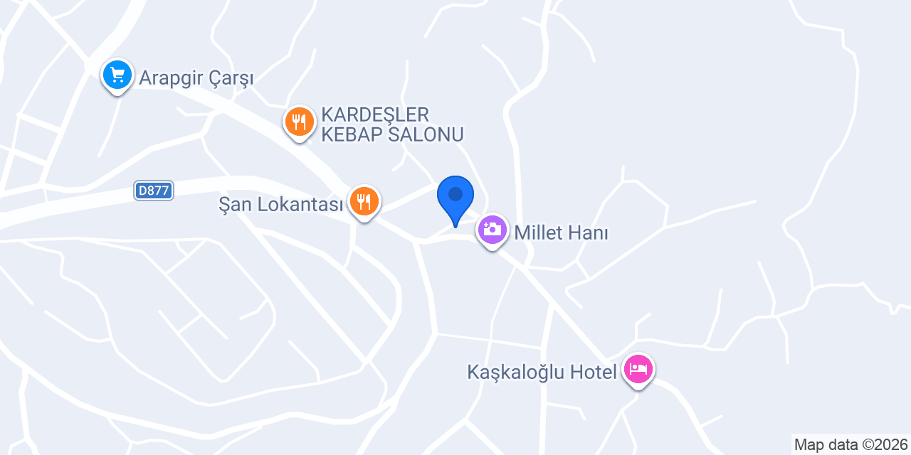 ARAPGİR CANKUL SİGORTA konumu
