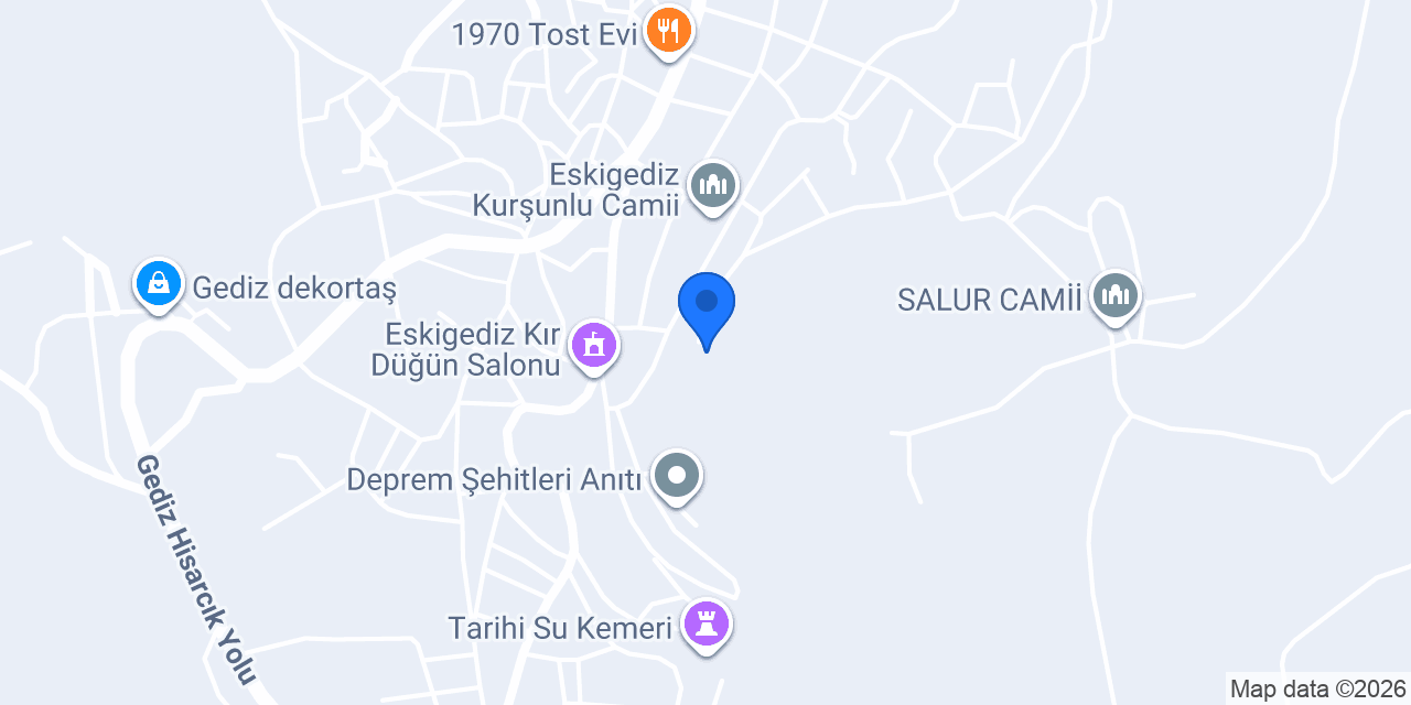 Ptt-eskigediz Şubesi konumu