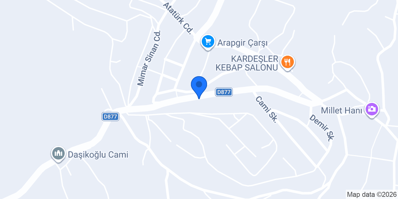FADILLIOĞLU TİCARET konumu