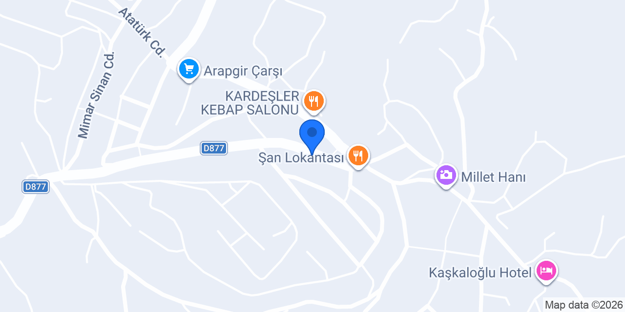Miniş nalburiye hırdavat konumu