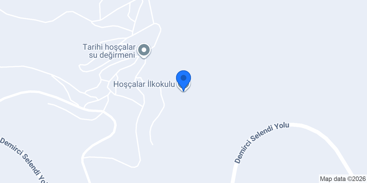 Hoşçalar İlkokulu konumu